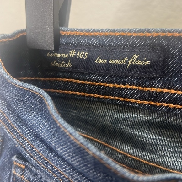 Citizens of Humanity Jeans Simone #105 Stretch Low Waist Flair 26 - Picture 3 of 8